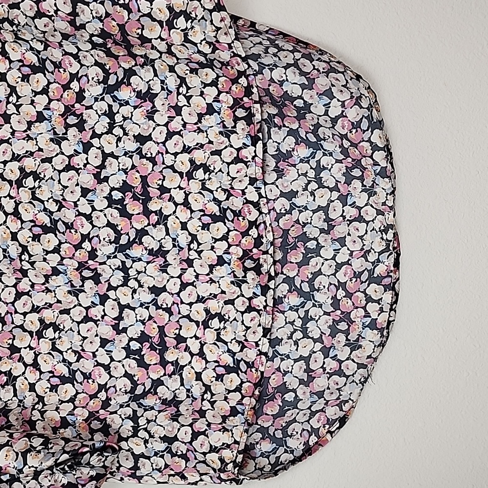 Daniel Rainn Ferraro Split Neck Blouse Womens M - image 5